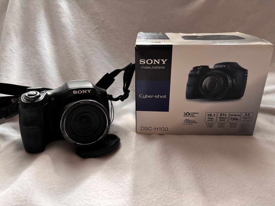 Фотоапарат sony cyber shot dsc-h100