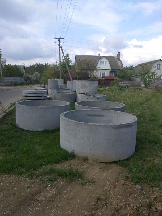 Залізобетонні кільця, бетонні кільця, кільця ЗБ, кільця армовані