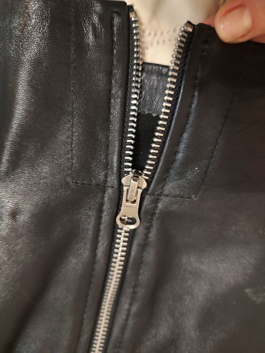 Юбка-карандаш  из натуральной кожи