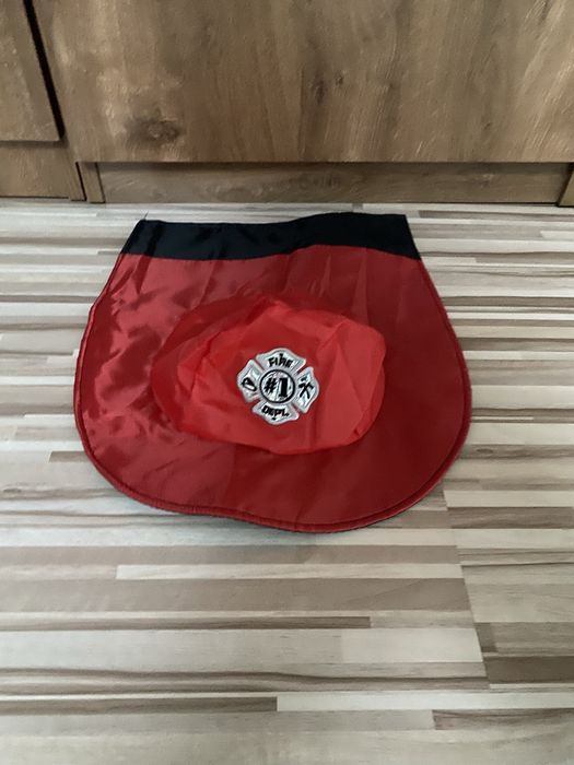 Stroj, przebranie na bal karnawalowy strazak roz 128/134