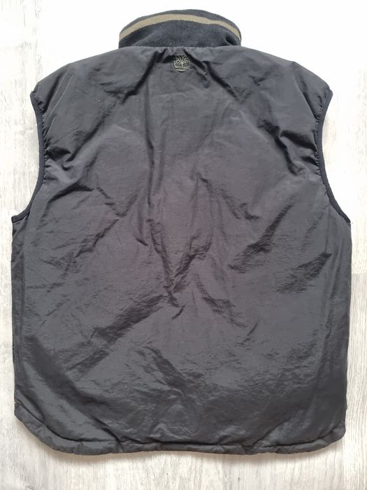 Timberland Down Vest kamizelka puchowa khaki olive dwustronna