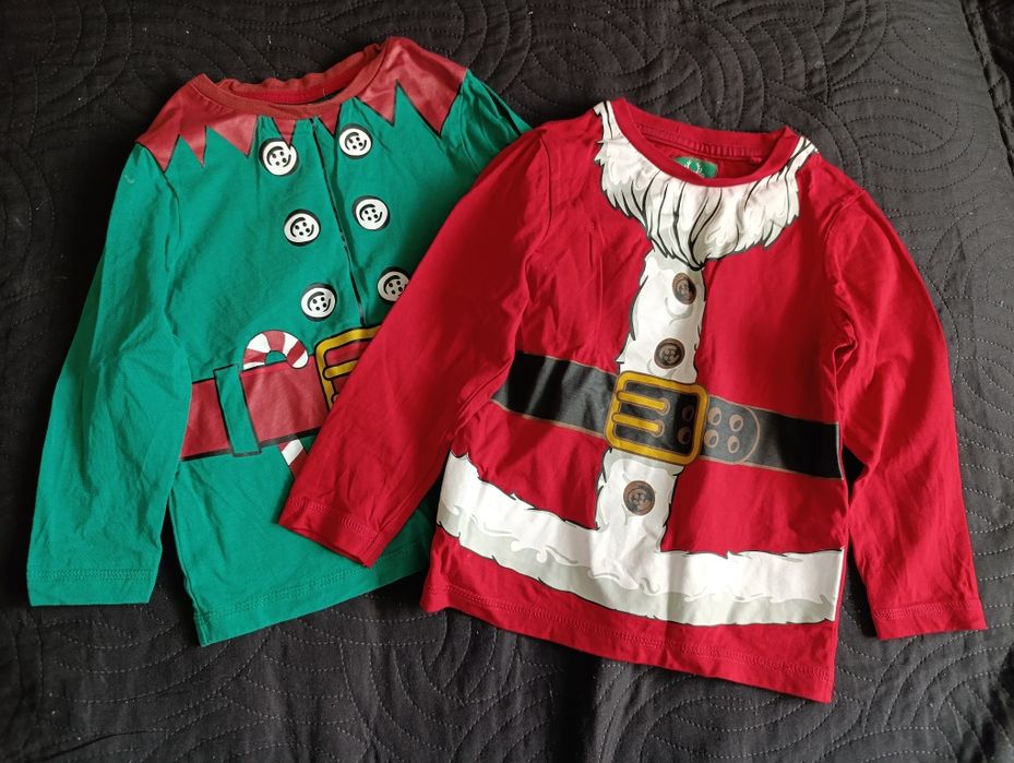 Новорічний різдвяний светр розмір 98-104 та 86-92 та 110