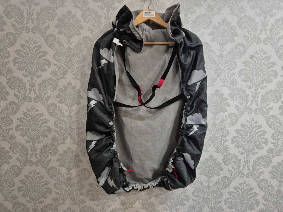 Універсальна накидка-дощовик BundleBean Babywearing Fleece-lined Cover