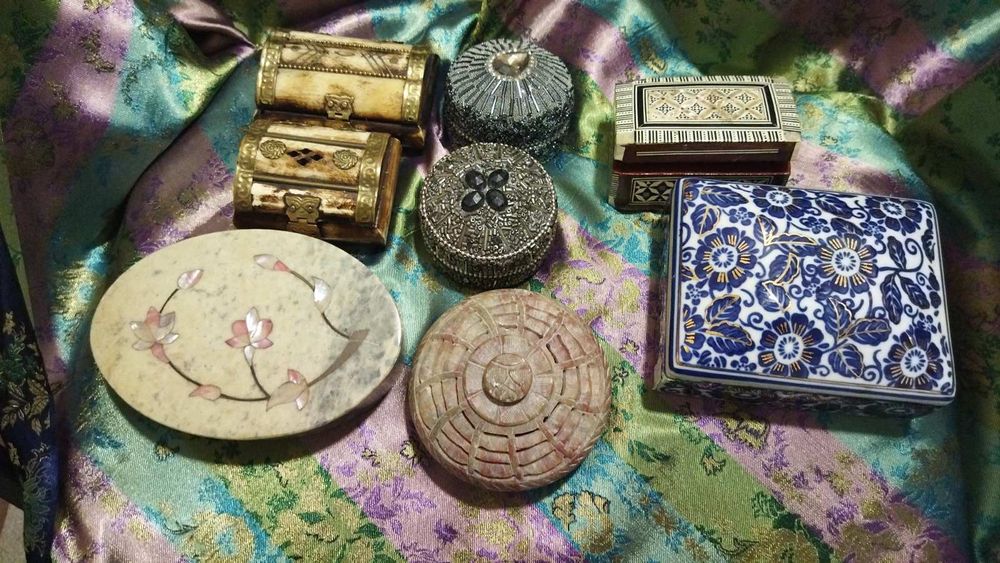 Шкатулки антиквариат