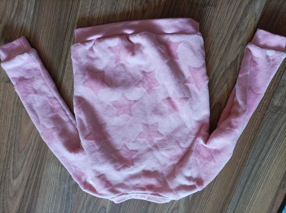 Bluza polarowa różowa rozm 116