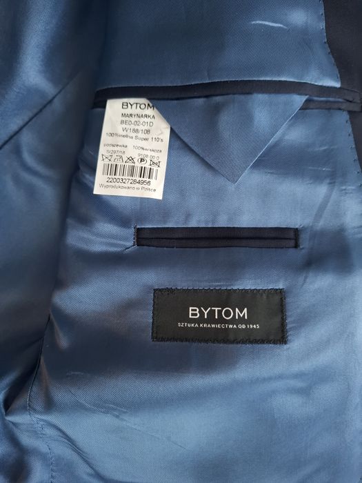 Bytom garnitur granatowy