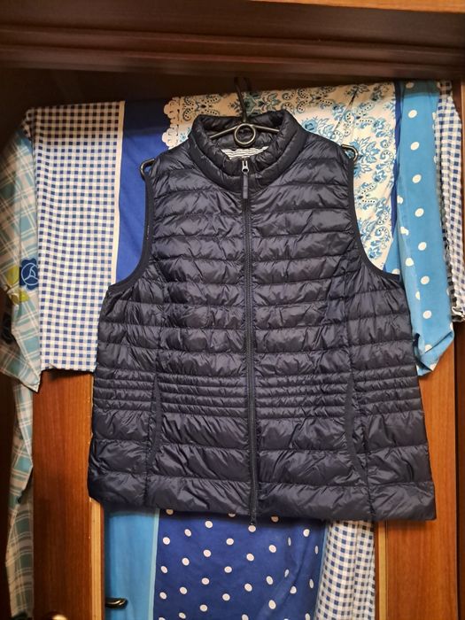 Жилетка  натуральный пух