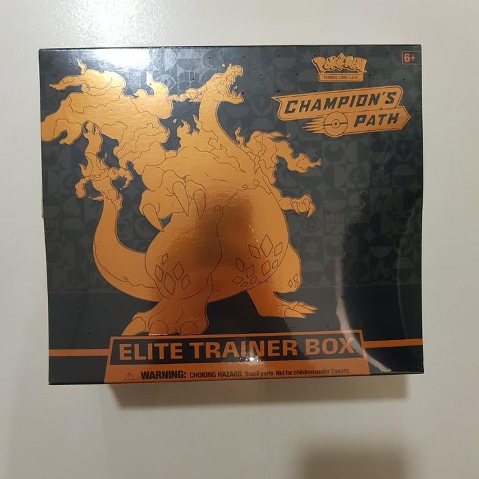 Pokemon  TCG Champion's Path ETB Caixa Selada