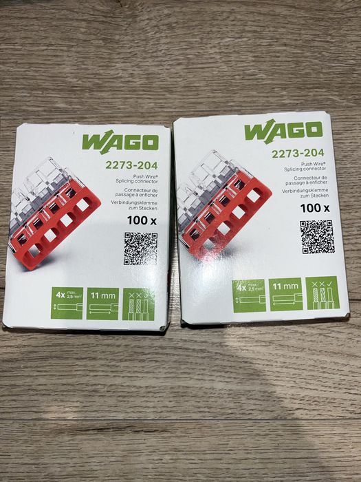 Złączki elektryczne firmy WAGO