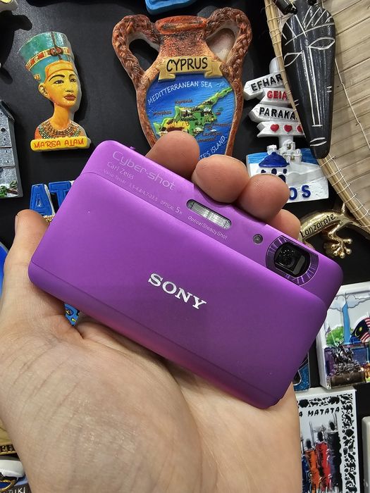 Aparat Sony Cyber-shot DSC-TX55 Violet | Slim Vintage | Full Zestaw | 100% Sprawny