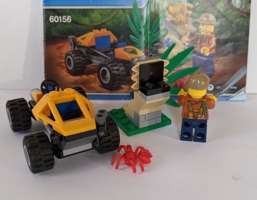 Lego City 60156 dżungla terenówka pająk kompletny Warszawa Wilanów