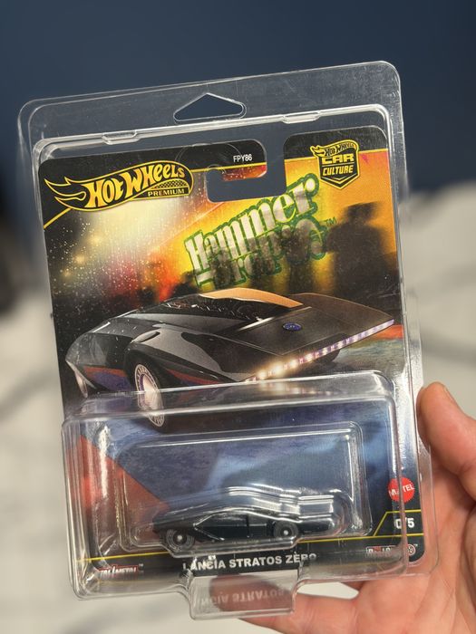 Hot Wheels Premium Lancia Stratos Zero - Hammer Drop CHASE sth th rlc