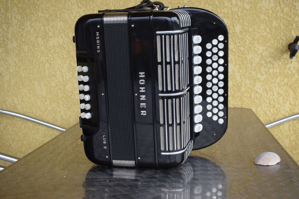 Concertina Hohner Morino Club 5 Voz. Sol Do Fa
