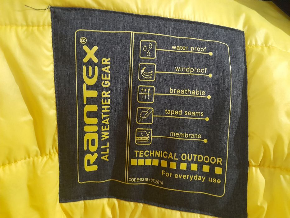Raintex C&A all weather gear чоловіча водонепроникна куртка XXL