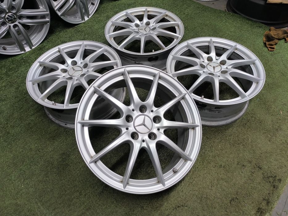 17" felgi 5x112 et49 Oryginalne Mercedes A Klasa B Klasa  Wysyłka