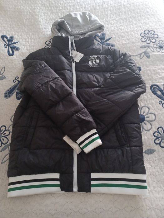 Casaco Preto Sporting