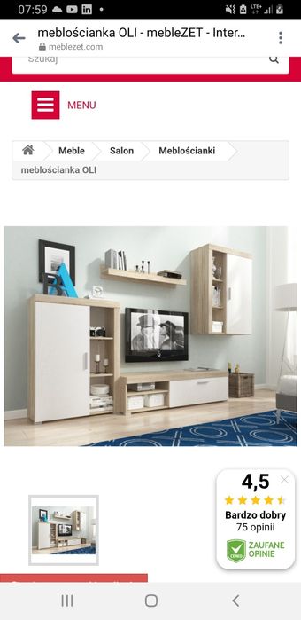 Sprzedam zestaw mebli