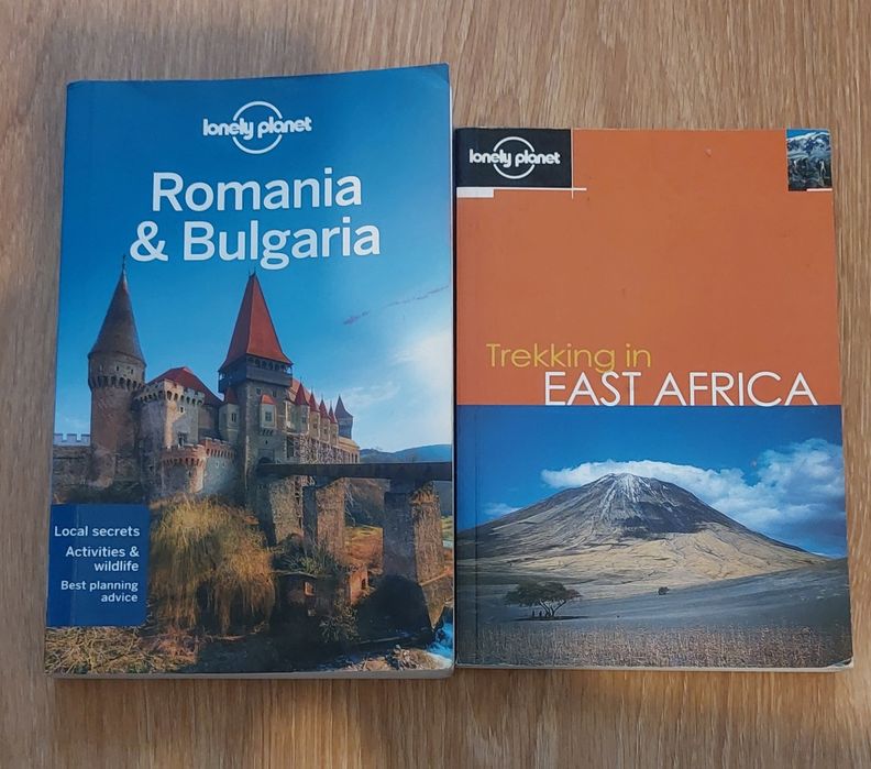 2 guias de viagem Lonely Planet