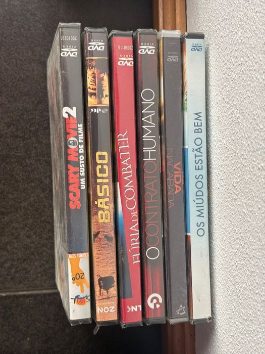 Conjunto de filmes em dvd diversos