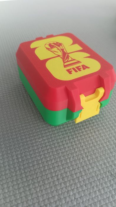 Caixa para cromos / figurinhas do mundial 2026 personalizáveis