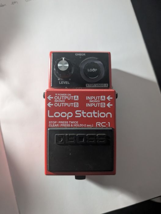 Vendo pedal de loop boss rc-1