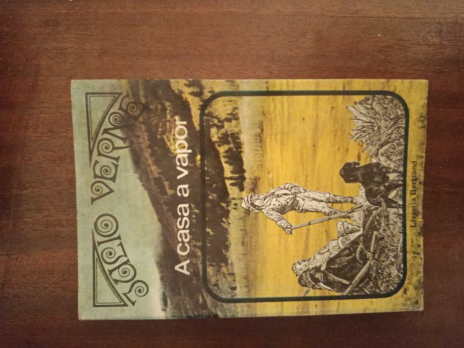 A Casa a Vapor - Júlio Verne (Ed. Livraria Bertrand)