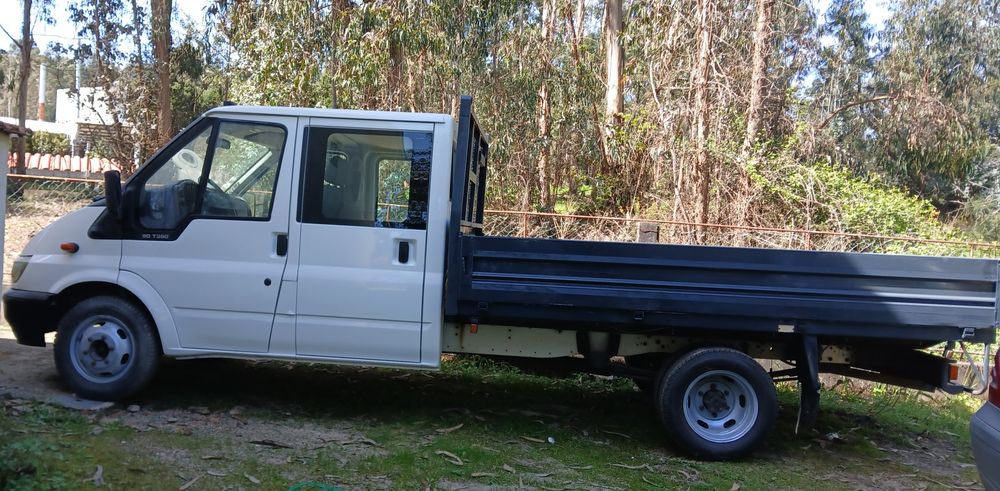 Vendo Ford transit caixa aberta grande em boas condições