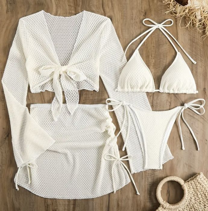 АКЦІЯ Купальник жіночий 4 в 1/пляжний костюм S, M, L