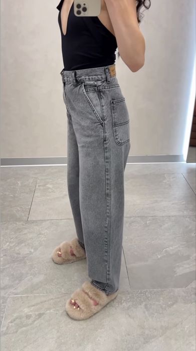 Джинси сірі розмір  с-м