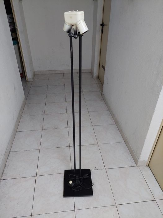 Very old iron lamp