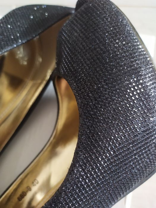 Buty czarne wizytowe