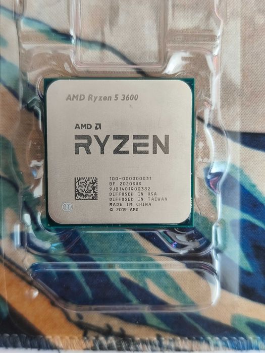 AMD Ryzen 5 3600 c/ caixa original e cooler
