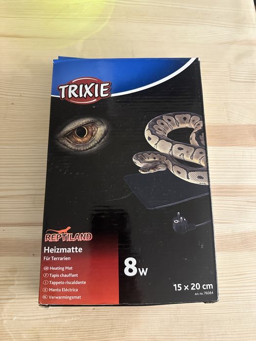 Обігрівач Trixie 8 Вт для тераріуму з підстилкою новий