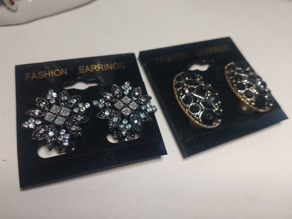 Бижутерия — брошки, серьги, клипсы для ушей