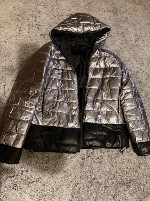 Куртка весна-осень, размер М цвет стальной