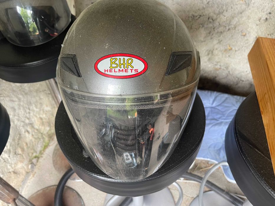 Capacete aberto para motocicleta ou scooter