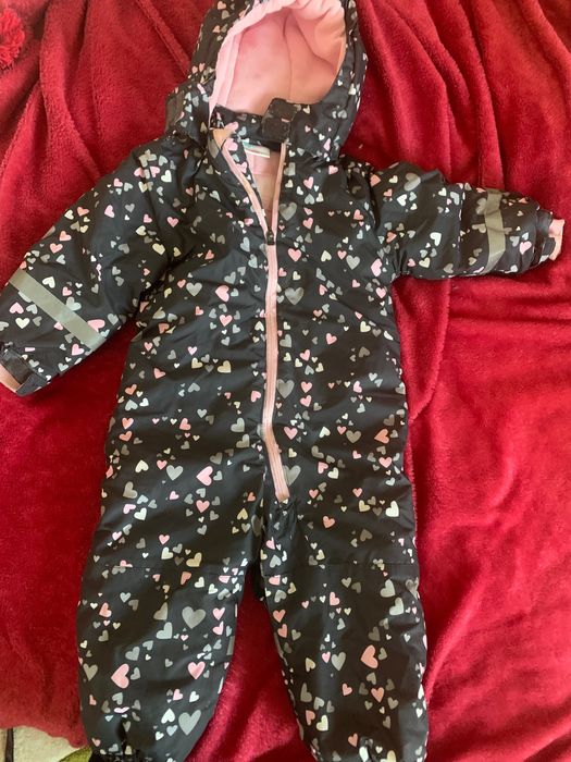 Комбінезон для дівчинки зима