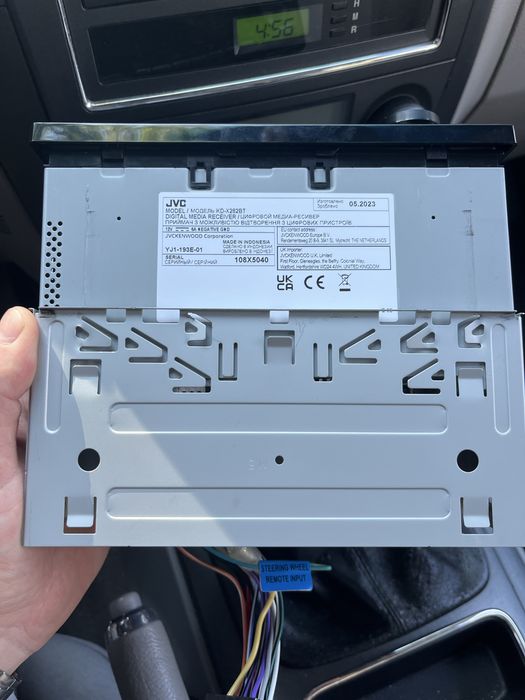 Автомагнітола JVC KD-X282BT Bluetooth