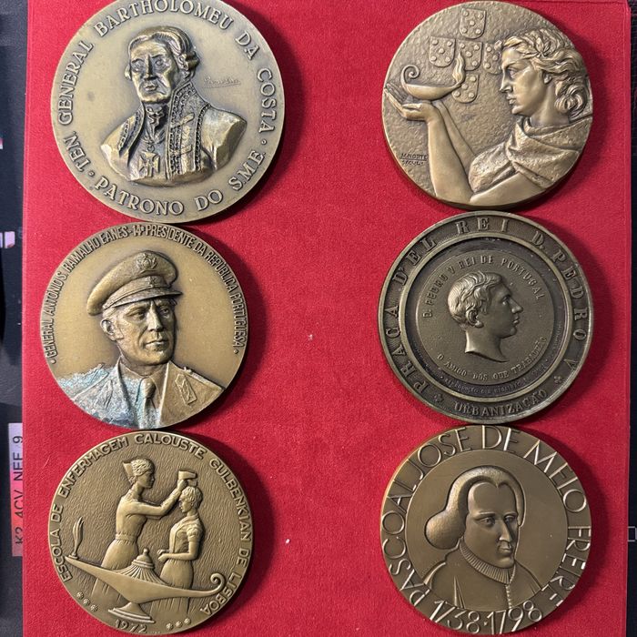 Medalhas em Bronze