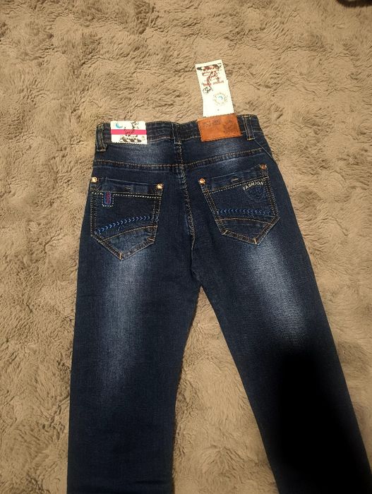 Spodnie jeans chłopięce