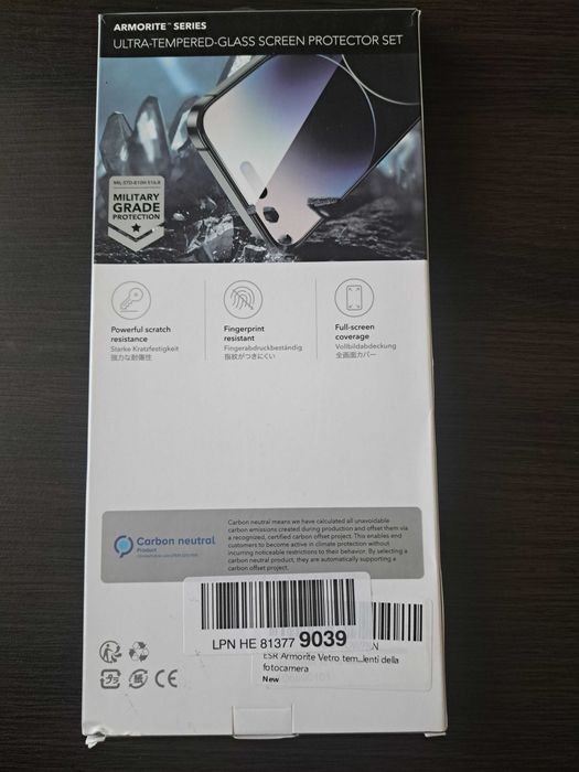 Zestaw folii ochronnych ze szkła hartowanego ESR iPhone 15 Pro Max