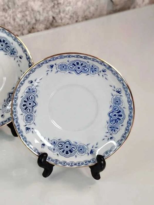 Par de Pratos / Pires Vista Alegre - Porcelana Portuguesa ENVIO GRATIS