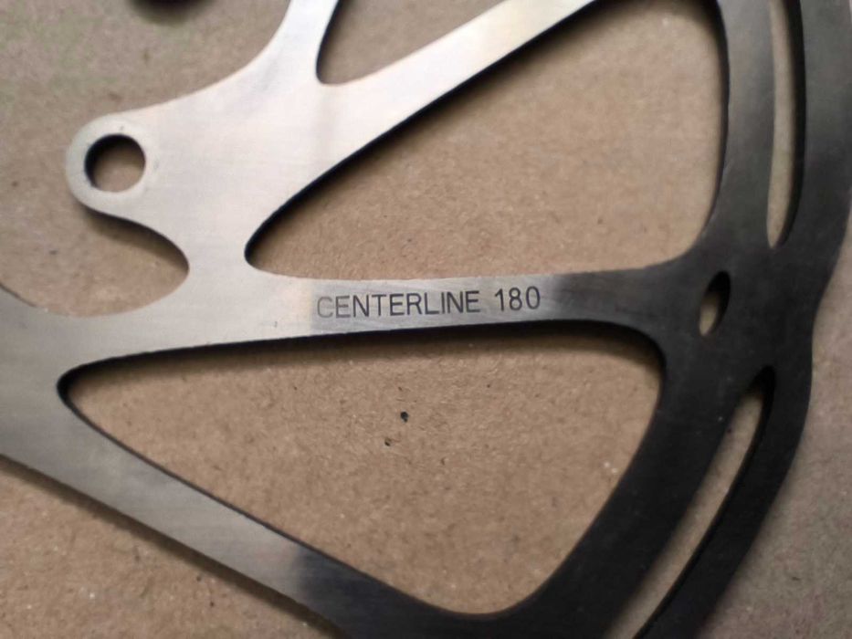 par de discos Sram Centerline 180mm novos