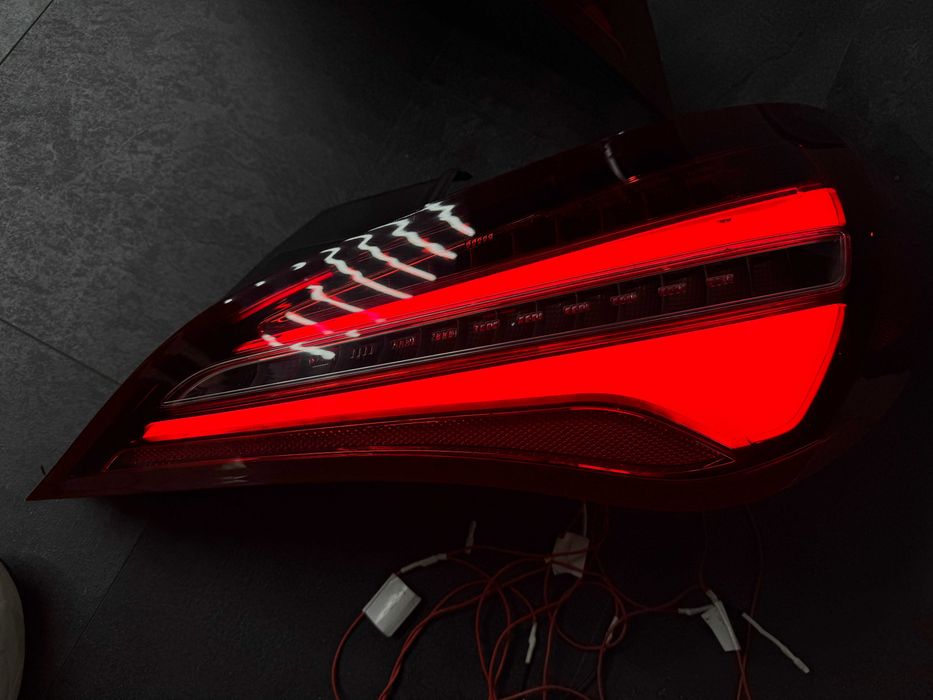 Задние фонари на Mercedes CLA C117 w117 led европа рестайлинг оптика мерседес стопи цла 117 рест Стопы