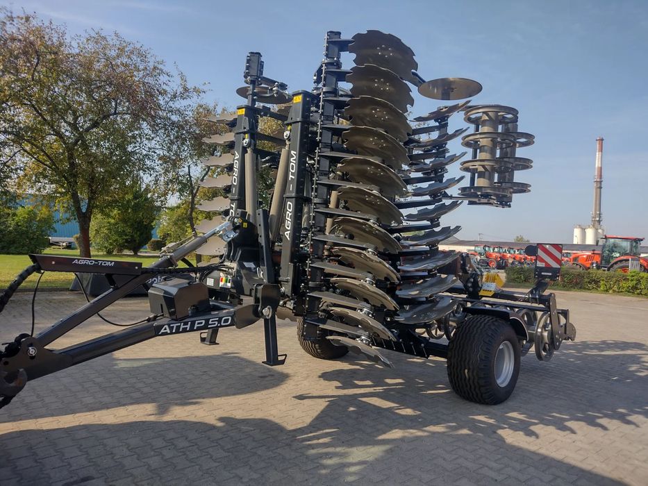 Agro-tom ATH Premium 5  Agregat talerzowy Brona Talerzowa Talerzówka AgroTom ATH Premium AT XL