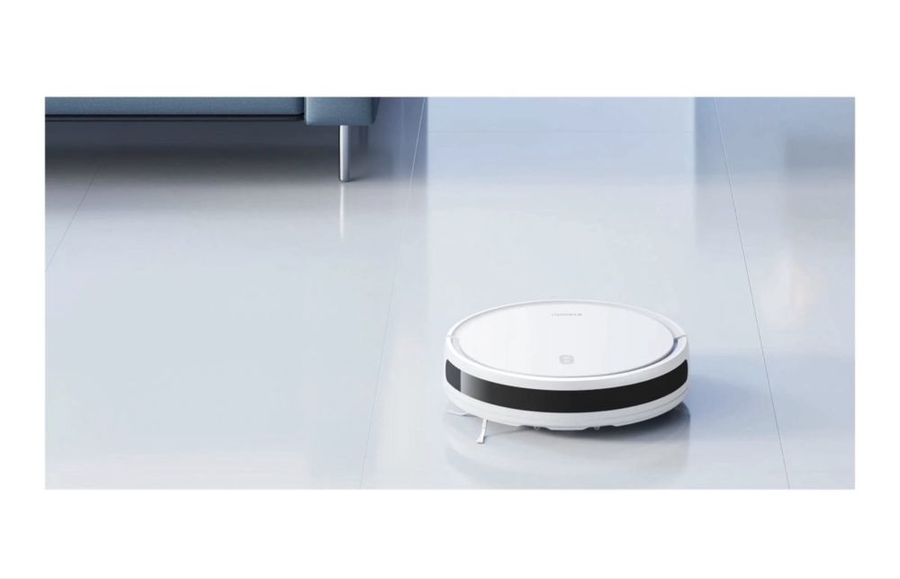 XIAOMI Robot Vacuum E12 - Robô aspirador e limpa-chão com planeamento inteligente de rotas, sucção de 4000 Pa, Três Níveis de limpeza, Branco