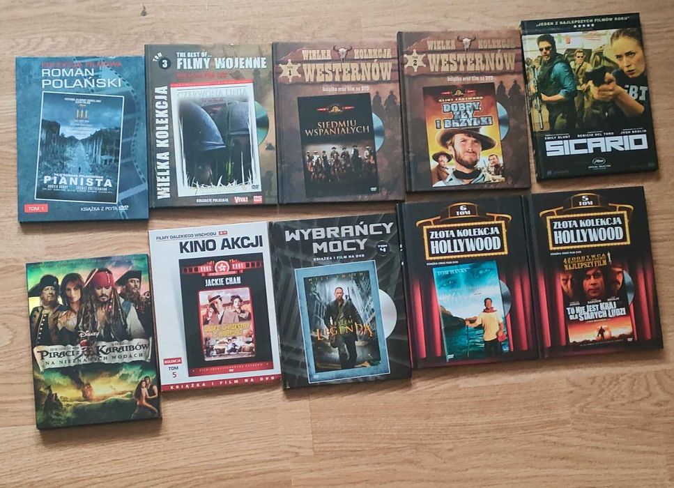 Różne filmy DVD. Stan bardzo dobry.