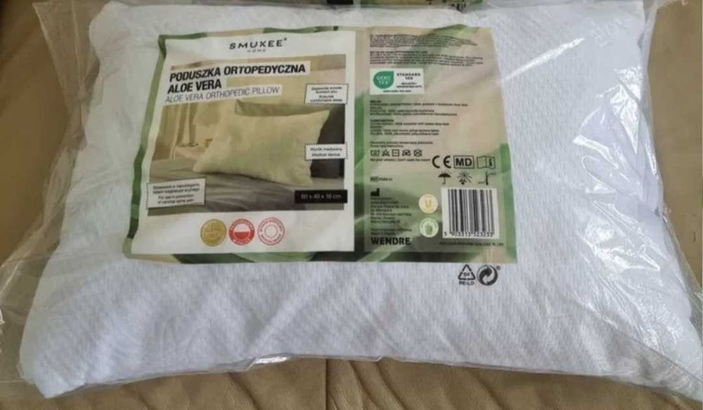 Nowa poduszka ortopedyczna Aloe Vera
