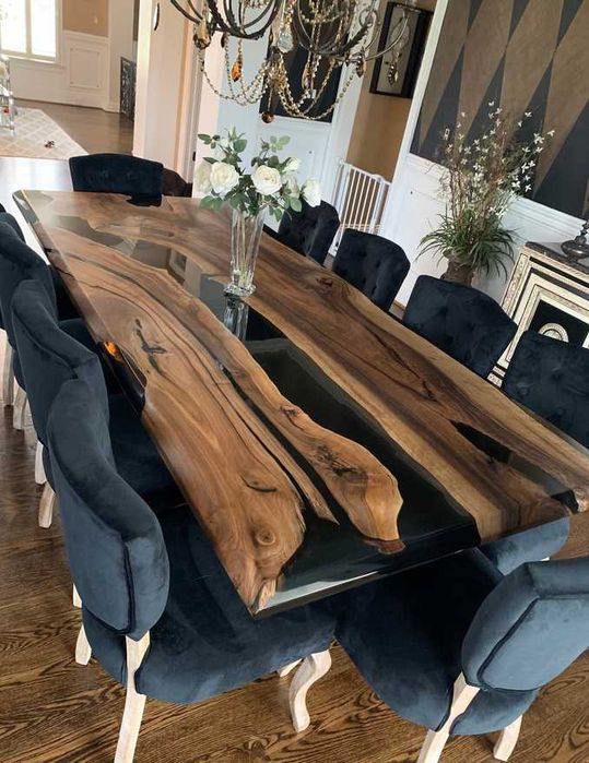 Resina Epóxi/Epoxy para RIVER-TABLES/Mesas-Rio