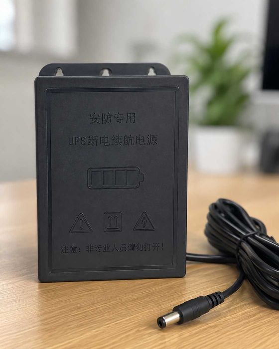 Джерело безперебійного живлення UPS 12V 2A для роутера WiFi ONU камери резервне живлення інтернету при відключенні світла 12,6V